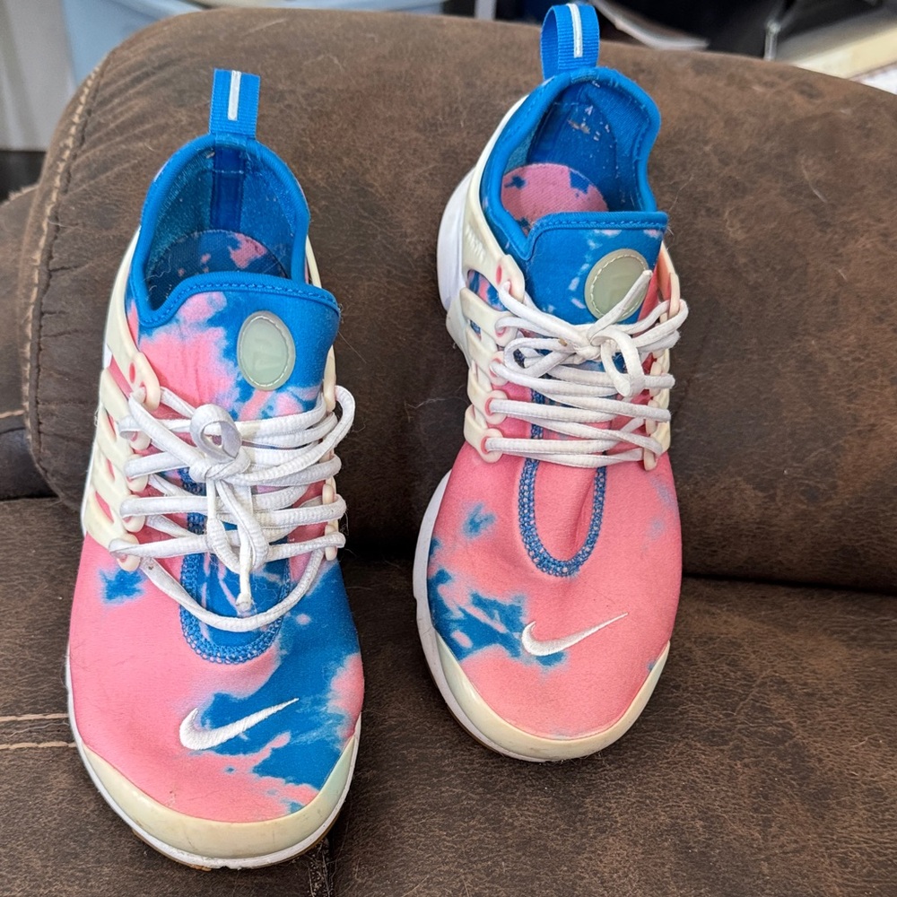 Nike women’s Pink and Blue Sneakers